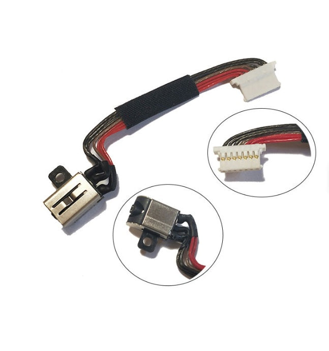 FOR DELL INSPIRON & VOSTRO 5370 / 5471 0TV8K5 POWER SOCKET / CABLE 5CM