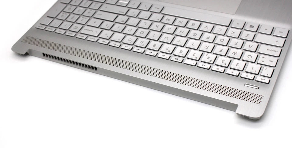 HP 256 255 G8 250 G8 250 G9 Silver Palmrest Cover UK QWERTY Keyboard