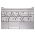 HP 256 255 G8 250 G8 250 G9 Silver Palmrest Cover UK QWERTY Keyboard