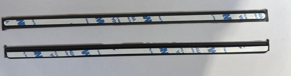 2x Bottom Rubber Feet Strips For Dell Latitude 7410 271mm 1xSet