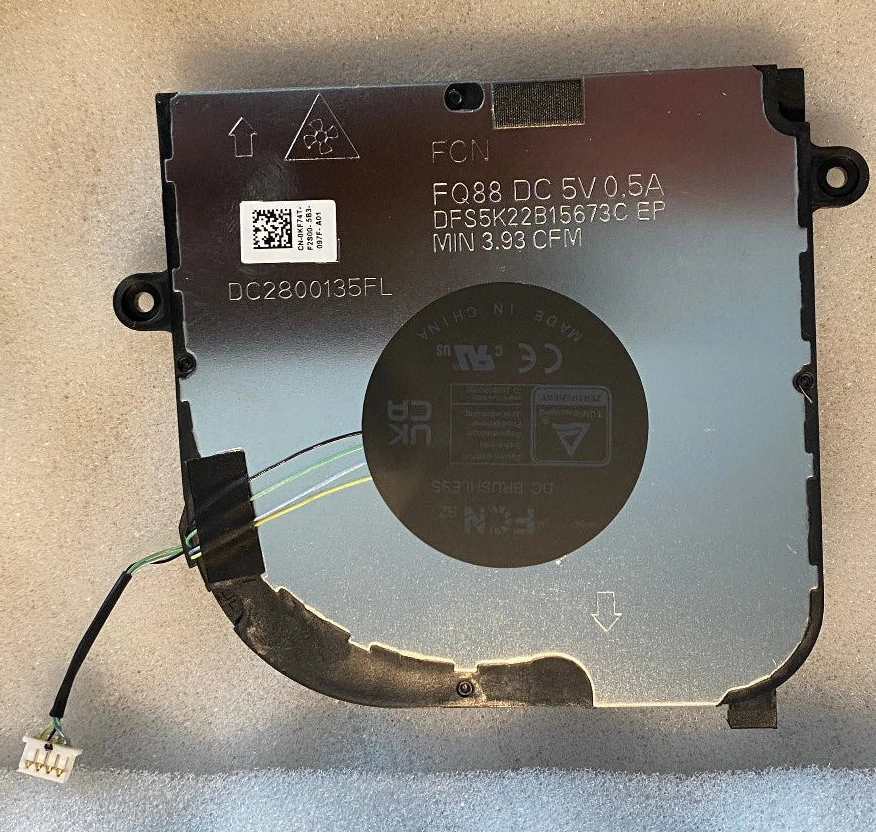 Dell Latitude 5440 Cooling Fan 0KF74T