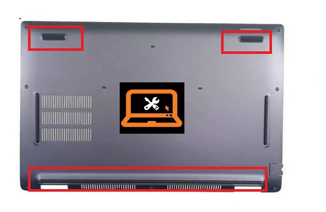 Dell Latitude 5540 Rubber Feet set 3x Feet 300mm / 29mm