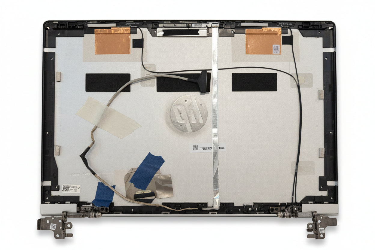 HP Probook 450 G8 455 G8 LCD Back Cover Top Lid Silver M21987-001 + Hinges