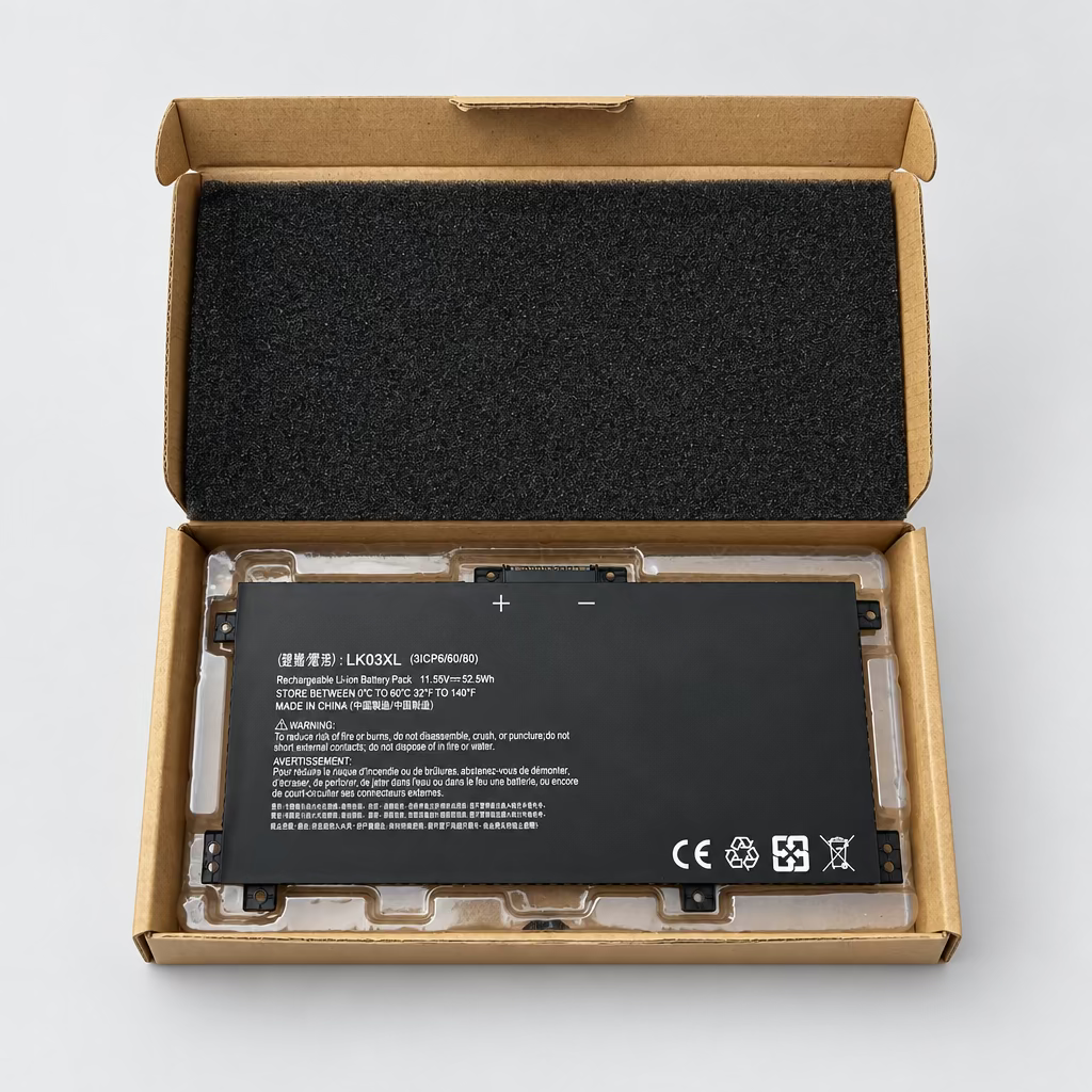 LK03XL Battery for HP Envy 15-BP 15-CN 17-BW x360 Pavilion 15-CR 11.55V 52.5Wh