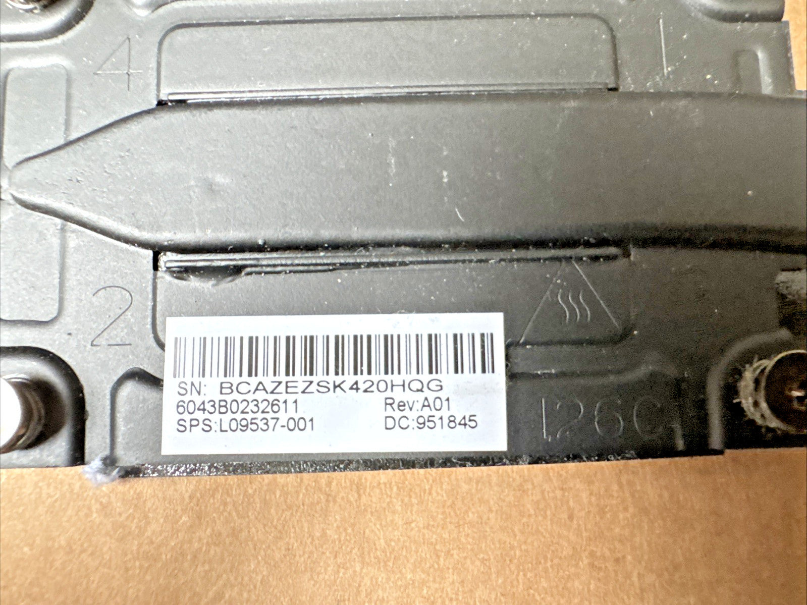 HP ProBook 640 645 G4 CPU Cooling Heatsink & Fan L09537-001 - Refurb.