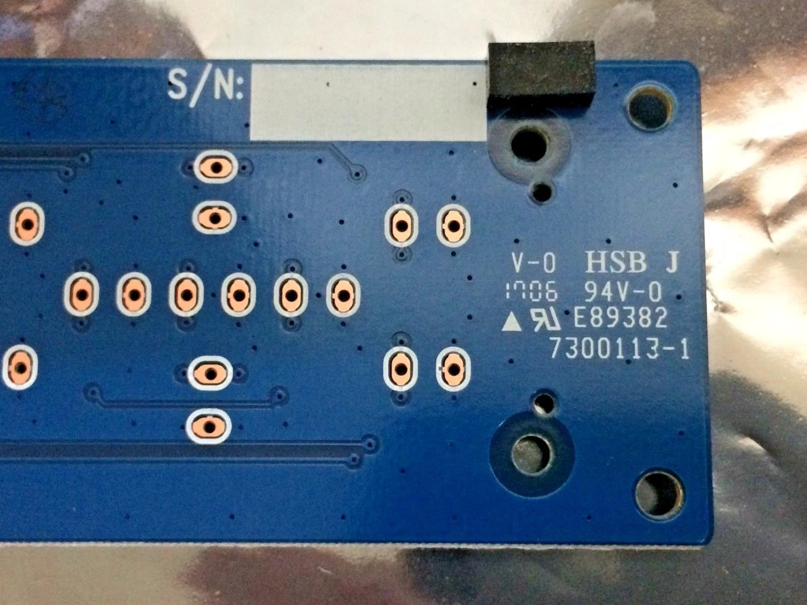 Humax DTR-T2100 TOP BOARD REV 1.0 BUTTON ASSEMBLEY - Refurb.