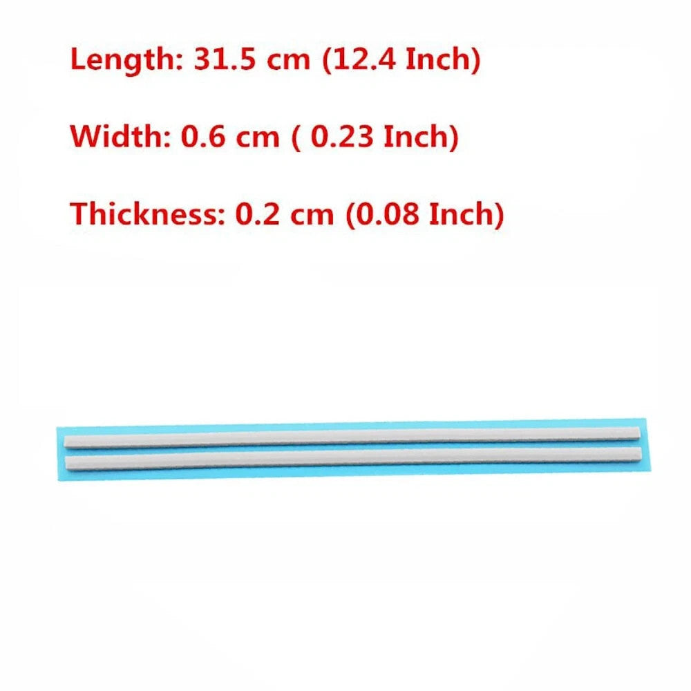 2Pcs Bottom Cover Rubber Feet Strips For HP ENVY X360 15-DR 15-DS 15-DA Laptop