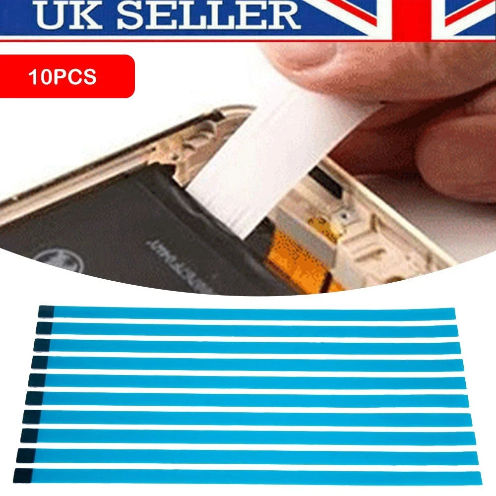 Easy Pull Mobile /  Laptop Screen Tape Strips - Easy Pull Stretch Release (x10)