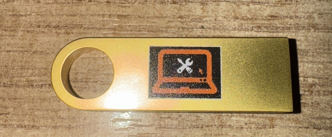 USB Memory Stick Pen Drive USB 3.0 High Speed 128GB DiGITOYS GOLD 10x Pack
