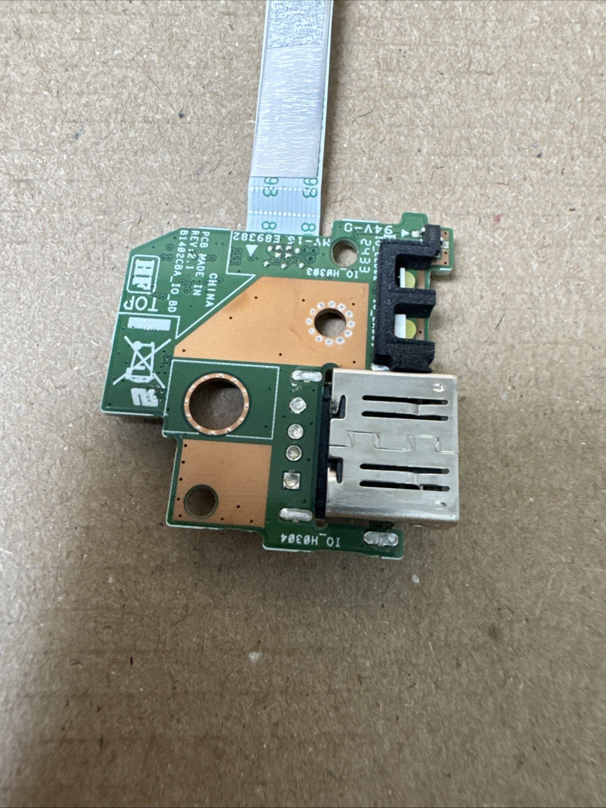 ASUS B1402CV Laptop Daughterboard + Ribbons - Refurb.