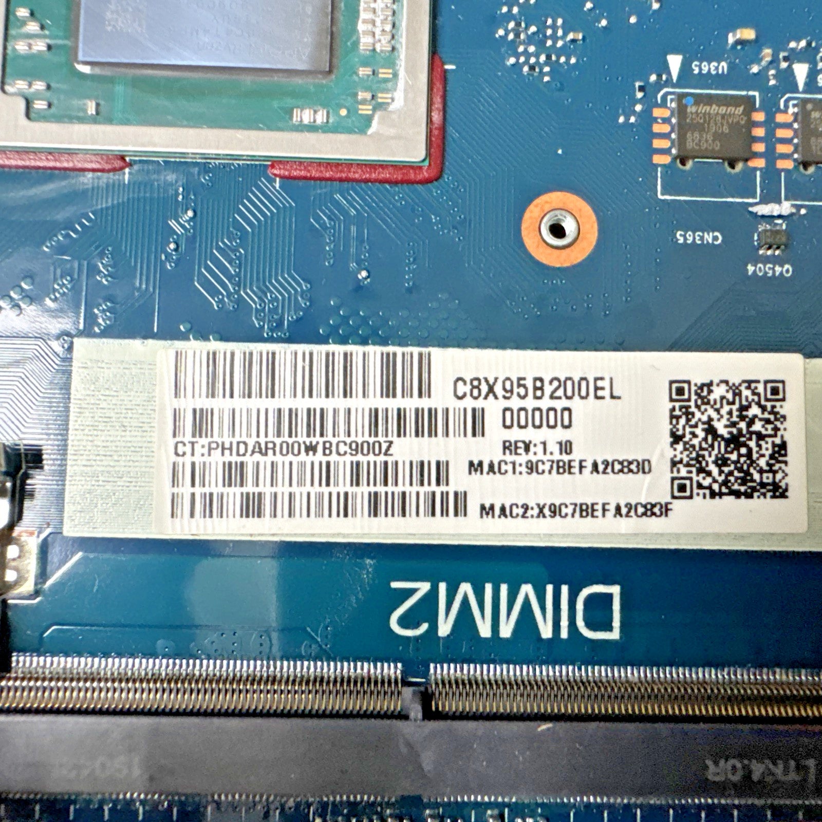 HP ProBook 645 G4 Mainboard CPU AMD Ryzen 5 Pro 2500U GPU AMD Radeon Vega - Refurb.