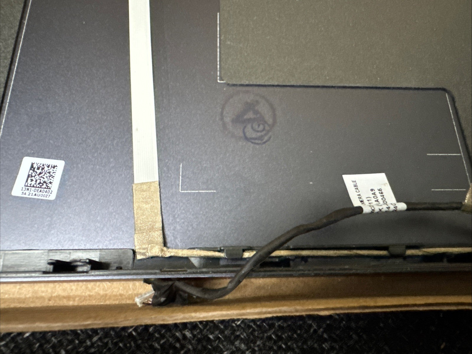 Asus ExpertBook B1400C Cover Top Lid + Webcam +cable + Hinges Grade B