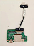 Dell Inspiron 5378 IO Board USB & Card Reader 03GX53 3GX53 + I/O Cable - Refurb.
