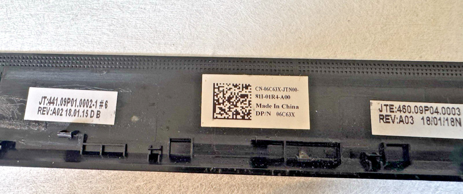 Dell Inspiron15 3567 3565 LCD Lid Bezel 06C63X Screen Surround Trim Bezel - Refurb.