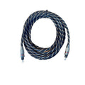 HIGH QUALITY DIGITAL AUDIO FIBRE OPTIC TOSLINK CABLE GOLD PLATED