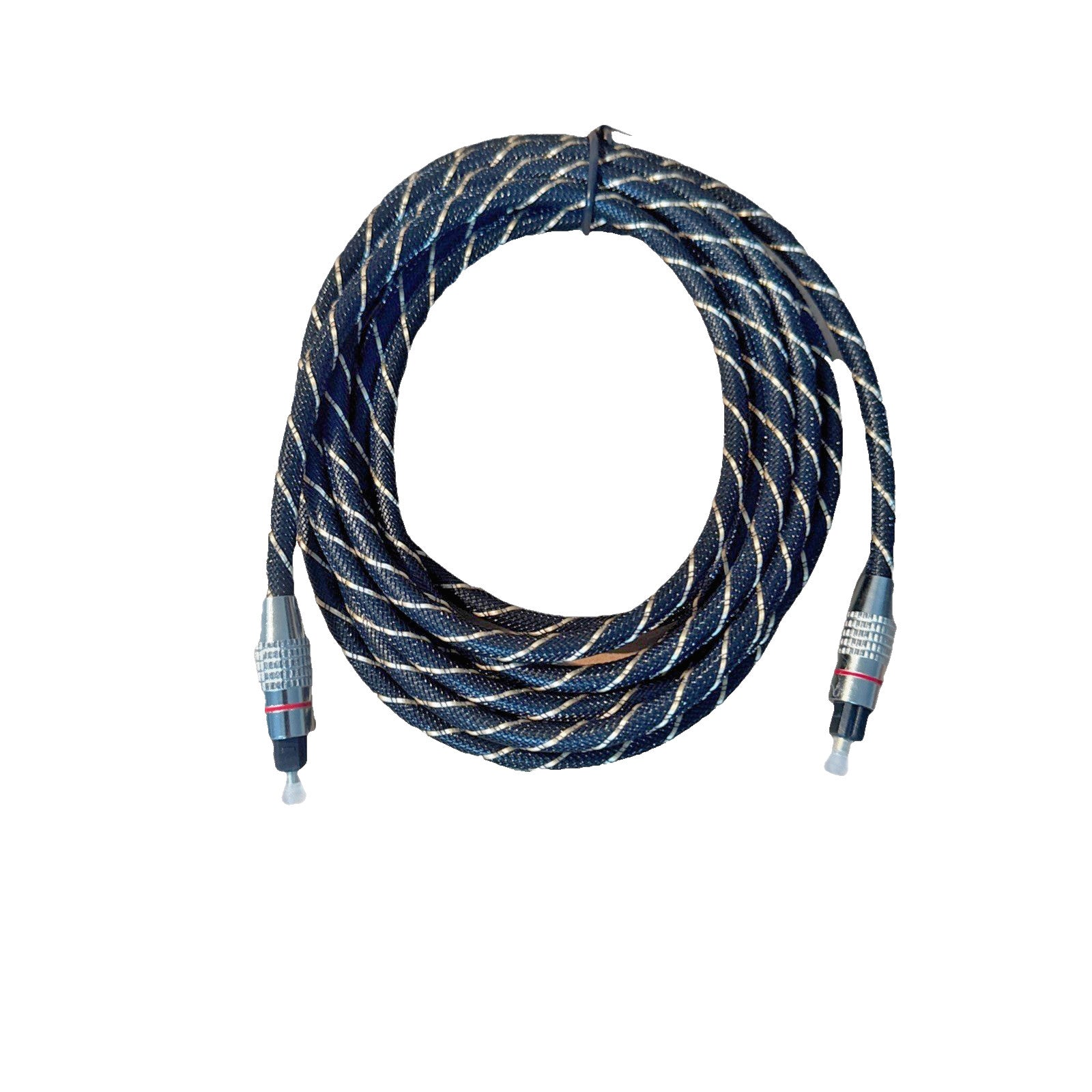 HIGH QUALITY DIGITAL AUDIO FIBRE OPTIC TOSLINK CABLE GOLD PLATED