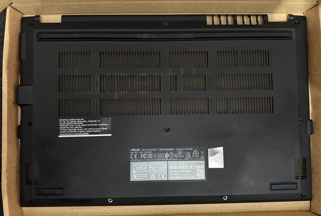 Bottom Case Cover for Asus Expertbook B1402CV - Refurb.