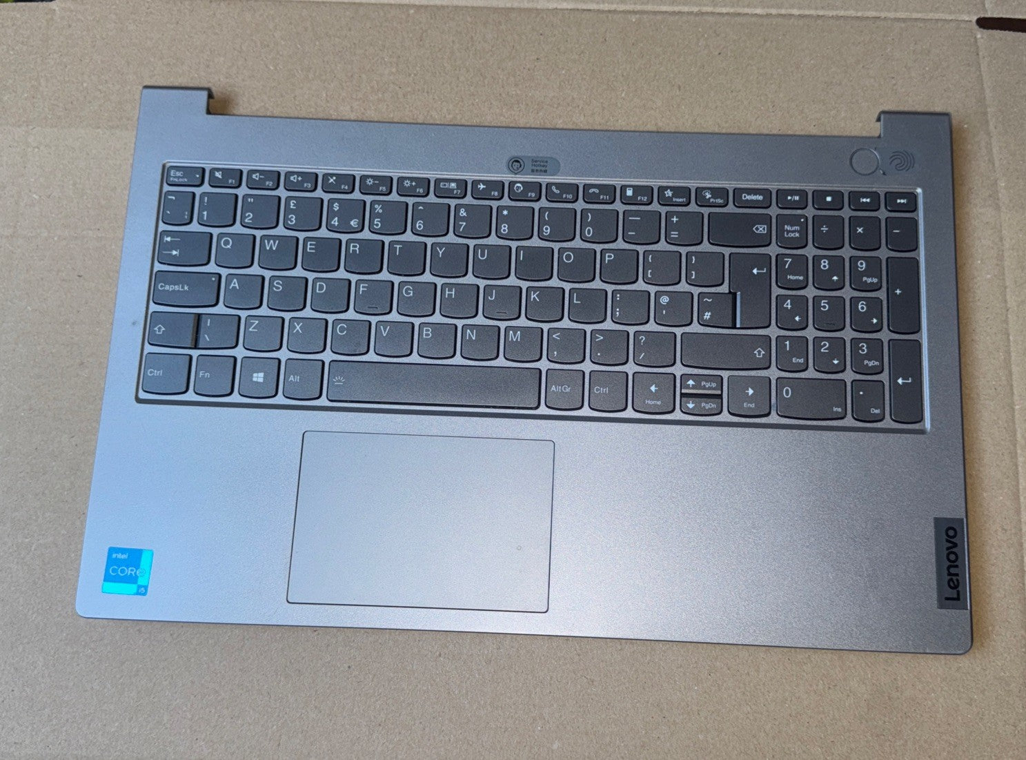Lenovo ThinkBook 15 G2 ITL UK Keyboard Touchpad Palmrest Assembly AP2XE000H00 - Refurb.