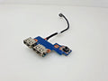 Samsung NP300E5C Power Button USB Port Board BA92-10202A with cable - Refurb.