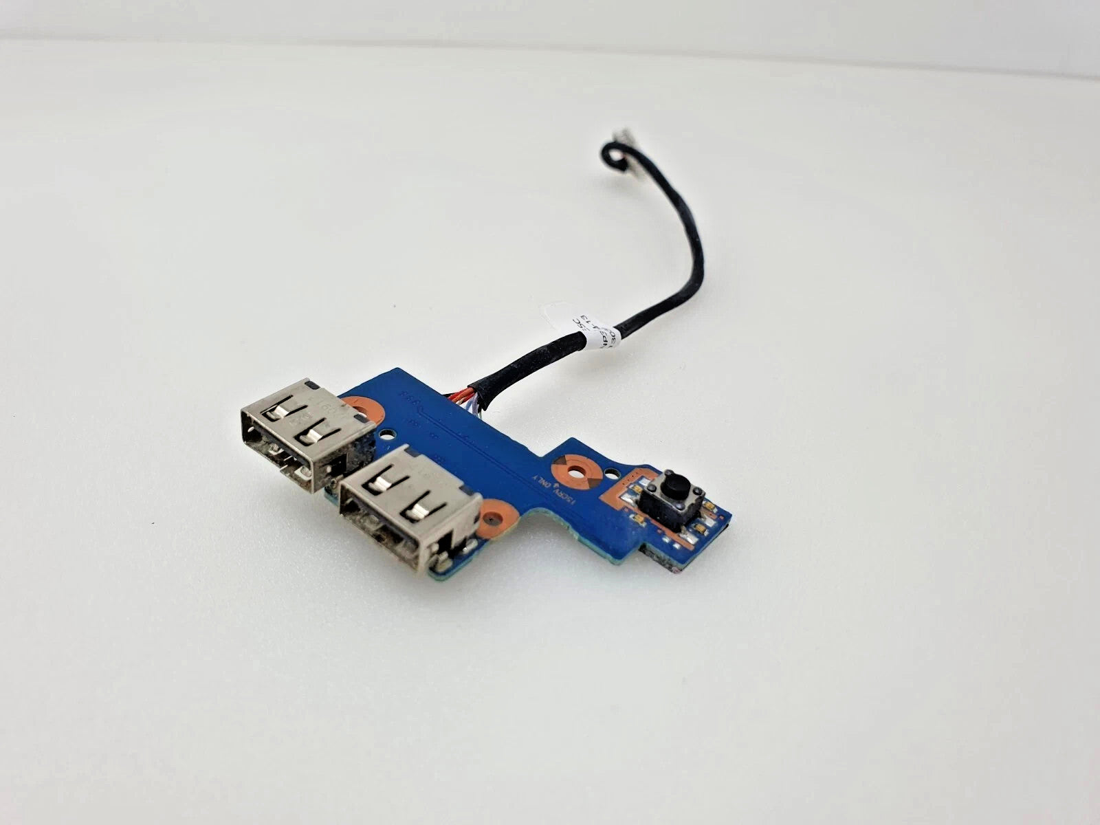 Samsung NP300E5C Power Button USB Port Board BA92-10202A with cable - Refurb.