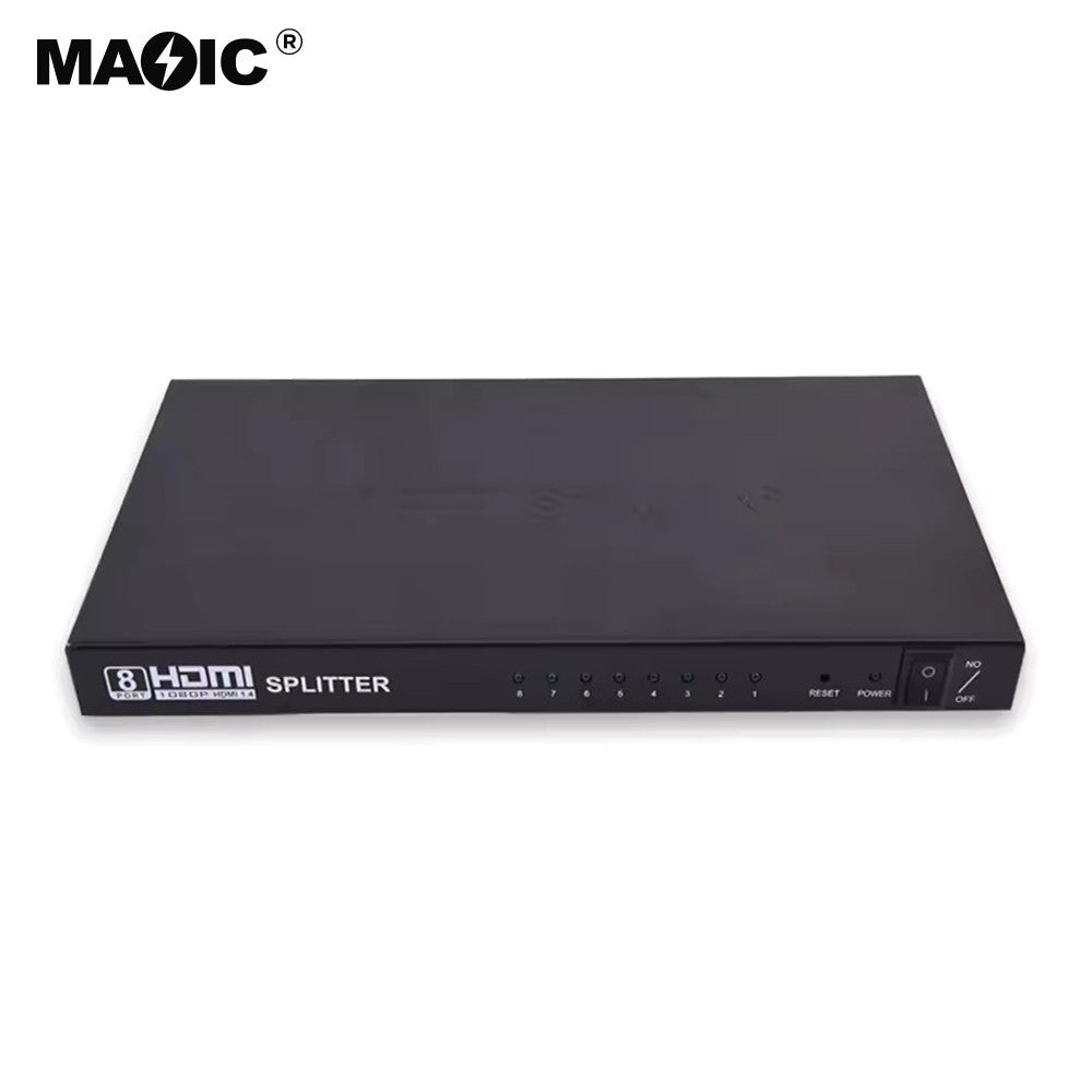 8 Port HDMI Splitter 4K 3D Multi Splitter Switch Hub