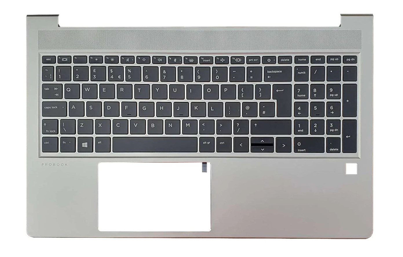 Palmrest + Backlit Keyboard QWERTY UK HP Probook 450 G8 G9 455 650 Laptop