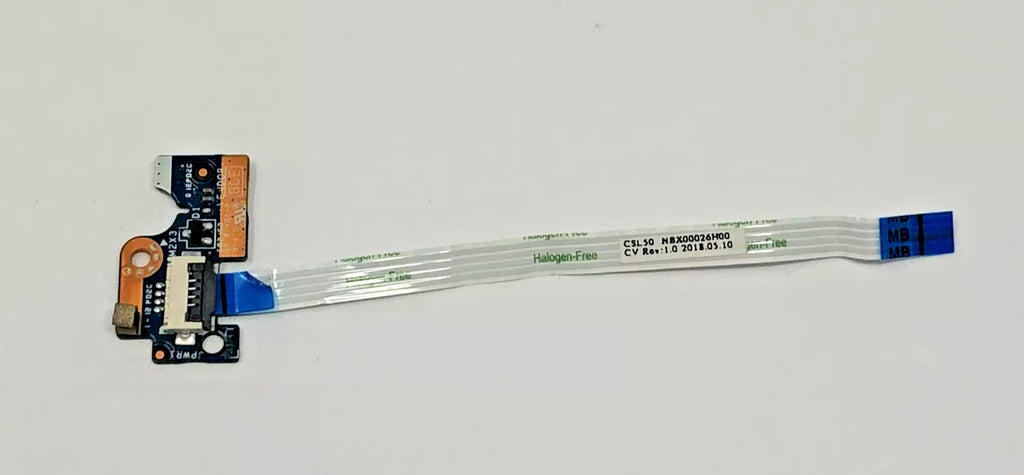 Genuine Original HP 15-BS 15-BW Power Button Board & Cable P/N: CSL50LS-E791P - Refurb.