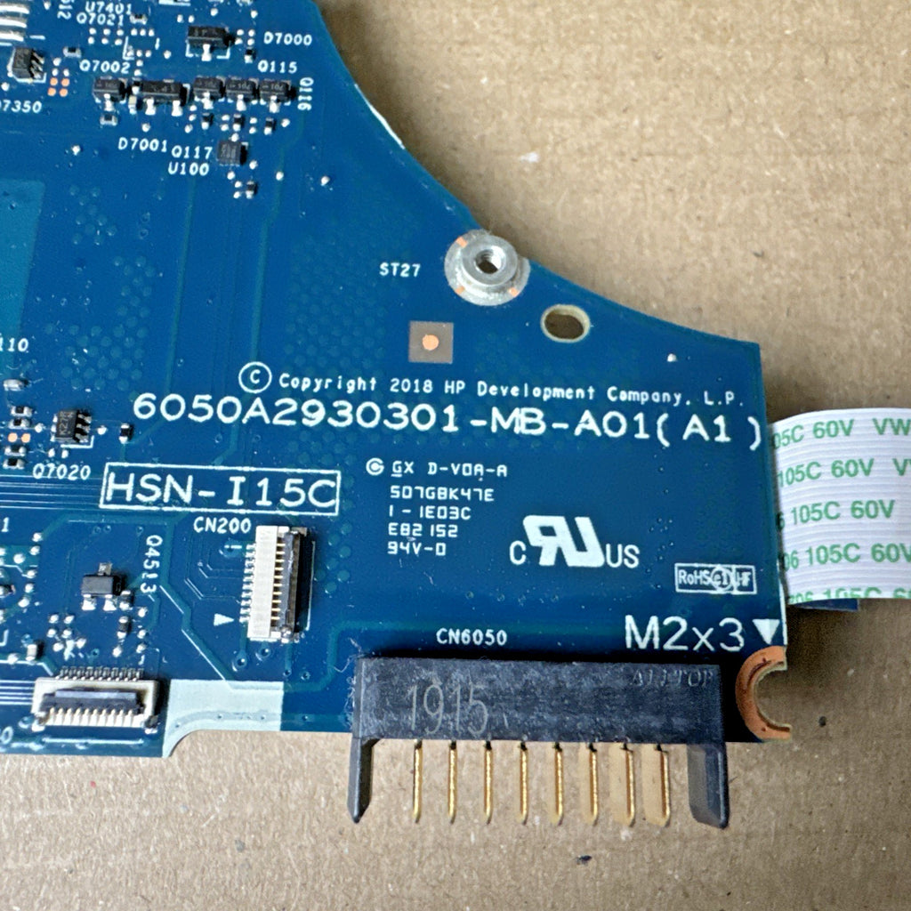 HP ProBook 645 G4 Mainboard CPU AMD Ryzen 5 Pro 2500U GPU AMD Radeon Vega - Refurb.