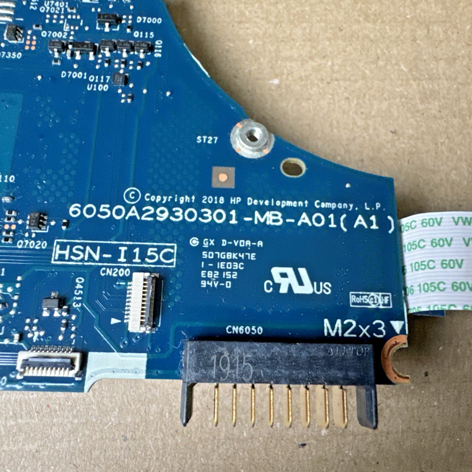 HP ProBook 645 G4 Mainboard CPU AMD Ryzen 5 Pro 2500U GPU AMD Radeon Vega - Refurb.