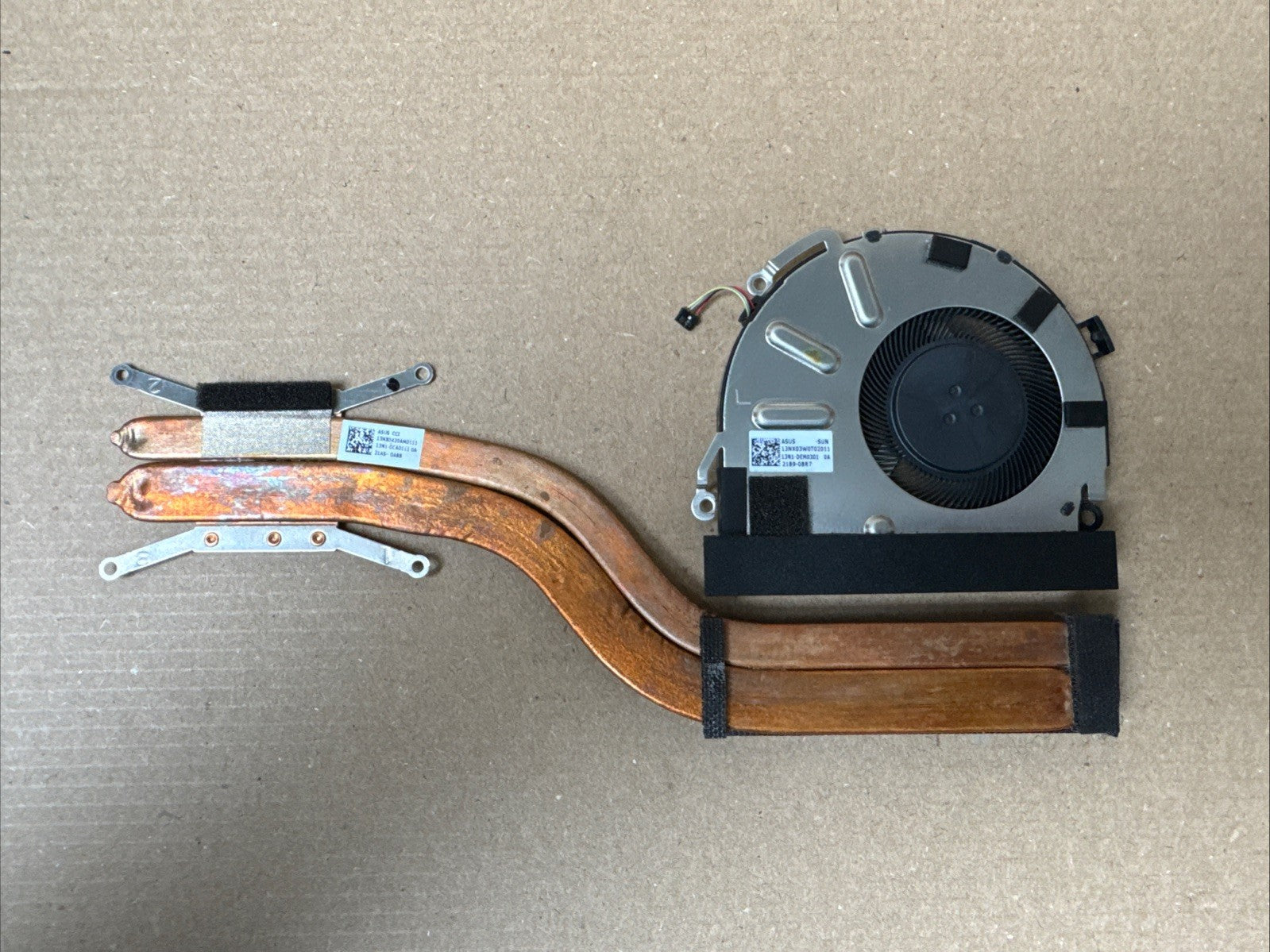 Genuine Cpu Cooling Fan + Heatsink for ASUS Expertbook B1400C - Refurb.