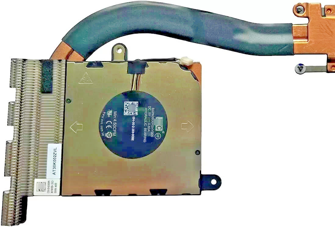 Dell Latitude 5420 5421 P137G CPU Cooling Fan & Heatsink 0HX40M AT30K002ZCL - Refurb.