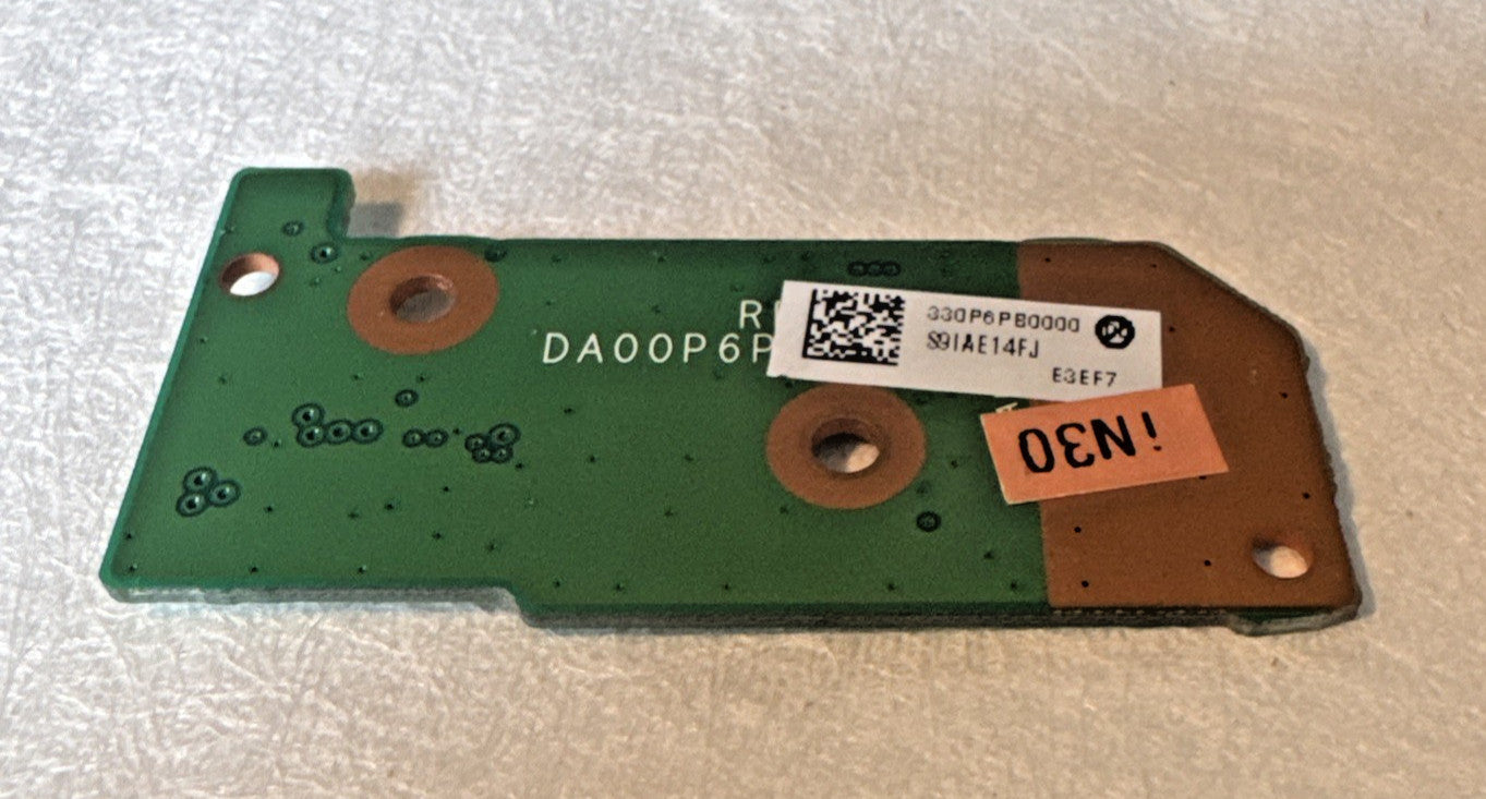 HP G61 CQ61 CQ71 G71 Power Button Board Cable DA00P6PB6E0 330P6PB0000 (1766) - Refurb.