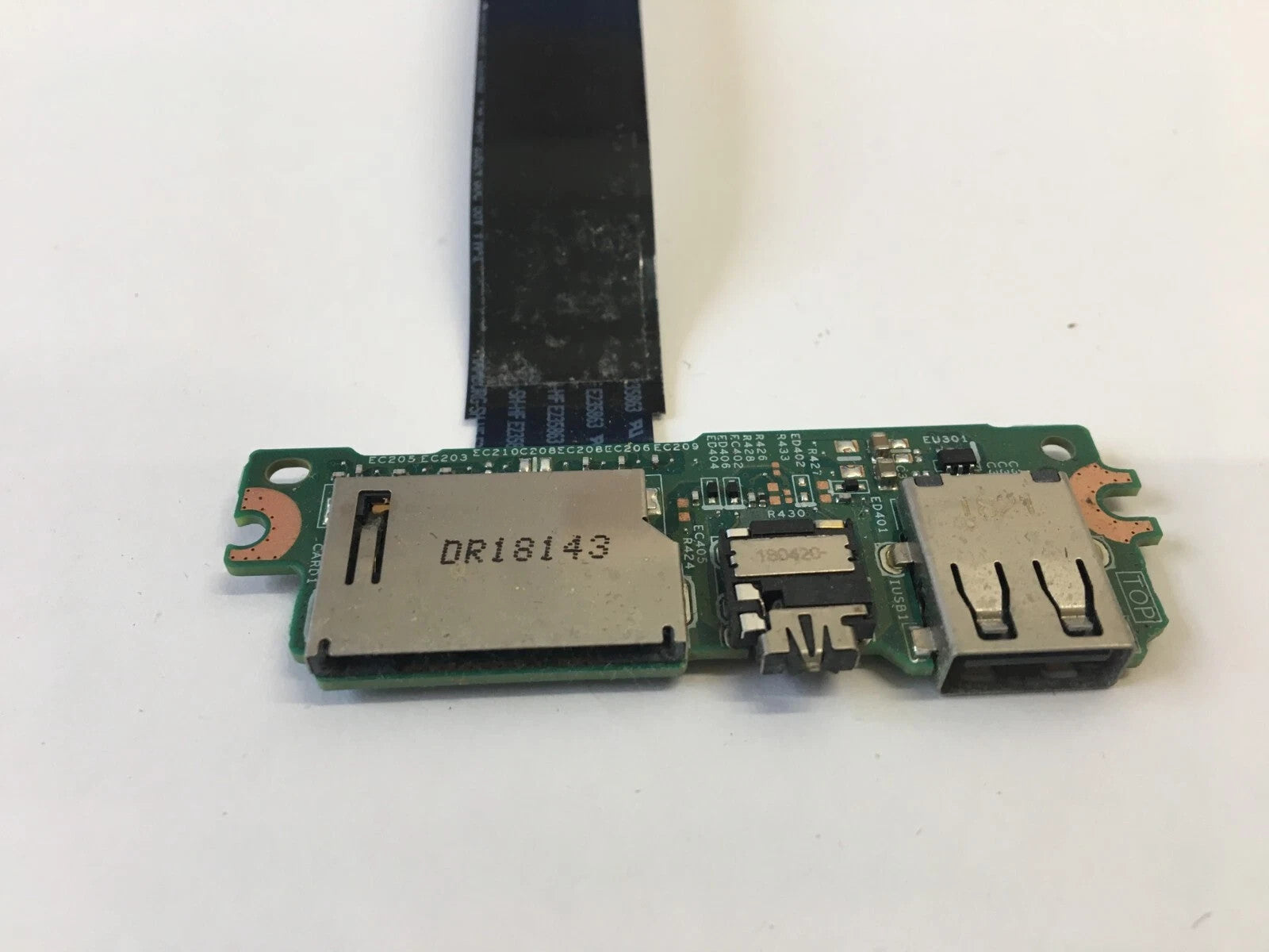Dell Inspiron 15-3567 USB CARD READER BOARD 0WVYY9 WVYY - Refurb.