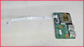 Card Reader Board SD USB Akoya S6212T MD99270 + Ribbon - Refurb.