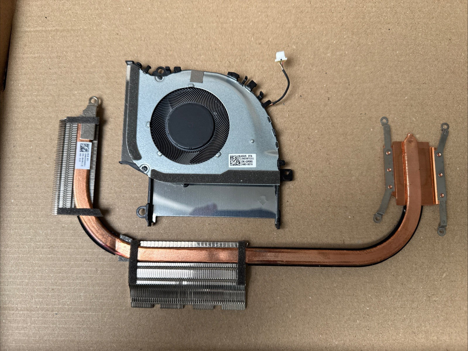 Genuine Cpu Cooling Fan + Heatsink for ASUS Expertbook B1402CV - Refurb.